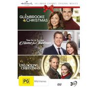 Hallmark Christmas 3 Film Collection (A Glenbrooke Christmas / Time For Us To Come Home For Christmas / Unlocking Christmas) [DVD]