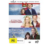 Hallmark Christmas 3 Film Collection (Cross Country Christmas / If I Only Had Christmas / Christmas in Montana)