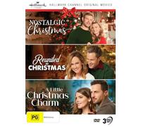 Hallmark Christmas 3 Film Collection (Nostalgic Christmas / Reunited at Christmas / A Little Christmas Charm) [DVD]