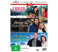 Hallmark Christmas 3 Film Collection (Una canción para Navidad/Corazones de Navidad/Festival de Hielo) [DVD]