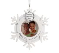 Hallmark Dayspring Our First Christmas - Soporte para Fotos de Navidad 2024