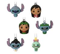 Hallmark Disney Lilo and Stitch - Adornos navideños en Miniatura, Juego de 6
