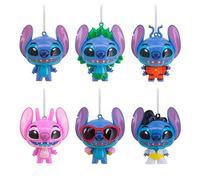 Hallmark Disney Stitch Series 1 - Adornos de Navidad misteriosos, inastillables, Juego de 2, Regalos para fanáticos de Disney