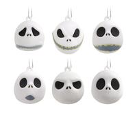 Hallmark Disney Tim Burton's Pesadilla antes de Navidad Jack Skellington Heads Mini adornos navide os irrompibles Juego de 6