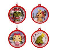 Hallmark Dr. Seuss's How The Grinch Stole Christmas! Adornos - Juego de 4