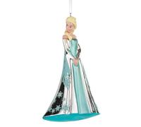 Hallmark Elsa - Adorno de Cristal soplado de la Reina de Las Nieves, decoración de árbol congelado, Adorno Colgante de Disney, Adorno Colgante de Navidad, Regalos para Navidad