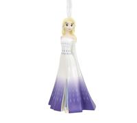 Hallmark Elsa - Adorno de la Reina de Las Nieves, decoración de 2 árboles de Frozen, Adorno Colgante de Disney, Adorno Colgante de Navidad, Regalos para Navidad
