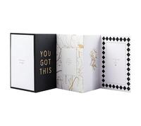 Hallmark Hall & Co Thinking of You - Tarjeta con minitarjeta, recuerdo e impresión, apoyo, aliento, diseño en relieve, color blanco
