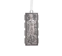Hallmark Han Solo Frozen in Carbonite - Adorno de Metal de Primera Calidad, decoración de árbol de Star Wars, Adorno Colgante de Navidad, Regalos para Navidad