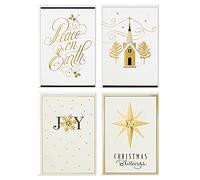Hallmark Image Arts - Tarjetas de Navidad religiosas en caja, surtido con 4 diseños, 24 tarjetas con sobres