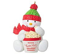 Hallmark Keepsake Adorno de Navidad 2021, Nothing Butter Than Hallmark Channel Snowman