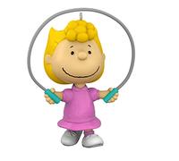 Hallmark Keepsake Adorno de Navidad 2023, The Peanuts Gang, Jump-Roping Sally, Regalos para los fanáticos de Peanuts