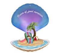 Hallmark Keepsake Adorno de Navidad 2024, océanos de Buenos Recuerdos, Regalos de Playa