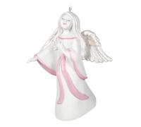 Hallmark Keepsake Adorno de Navidad 2024, Susan G. Komen, ángel de curación, Porcelana, Regalos de Caridad