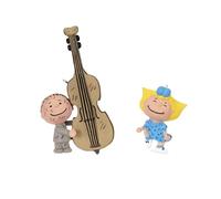 Hallmark Keepsake Mini Adornos de Navidad 2024, The Peanuts Gang Sally and Pigpen, Juego de 2, Regalos para los fanáticos de Peanuts