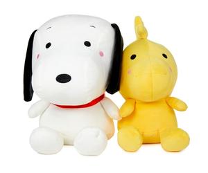 Hallmark Large Better Together Peanuts - Peluche magnético (Snoopy y Woodstock) de 10.5 pulgadas, regalos de Pascua para niños
