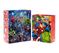 Hallmark Marvel Avengers - Juego de bolsas de regalo de superhéroes (1