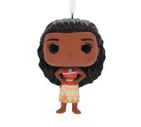 Hallmark Moana Funko Pop, Adorno Colgante, decoración de árbol de Princesas de Disney, Resina, Regalos para Navidad