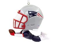Hallmark NFL New England Patriots Bouncing Buddy - Adorno navideño