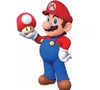 Adorno de Mario con superchampiñón