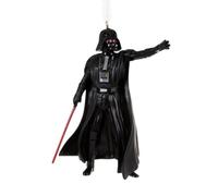 Hallmark OBI-WAN Kenobi Darth Vader 25574834, Adorno de Navidad, 8,3 cm de Alto x 7 cm de Ancho por 3,2 cm de Largo, Color Negro