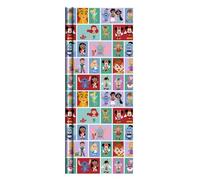 Hallmark - Papel de regalo de Disney, rollos de 3 x 2 metros, rollo oficial de Disney, perfecto para cumpleaños, bautizo o Navidad, incluye Mickey, Minnie, Aladdin, Lilo & Stich y muchos más