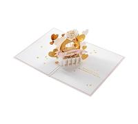 Hallmark Paper Wonder - Tarjeta de compromiso con anillo desplegable 3D