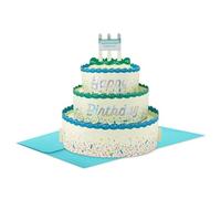 Hallmark Paper Wonder - Tarjeta de cumpleaños 3D personalizable