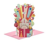 Hallmark Paper Wonder - Tarjeta de cumpleaños 3D personalizable para ella