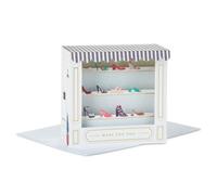 Hallmark Paper Wonder - Tarjeta de cumpleaños desplegable para tienda de zapatos