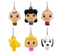 Hallmark Peanuts - Adornos navideños en Miniatura, Juego de 6