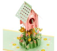 Hallmark Signature Paper Wonder Pop Up Tarjeta de Día de la Madre o Tarjeta de Cumpleaños para Mamá (Birdhouse)