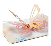 Hallmark Signature Paper Wonder - Tarjeta de cumpleaños o tarjeta de aniversario para mujer (mariposa)