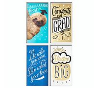 Hallmark Soporte para dinero de graduación o tarjetas de regalo Surtido, Dream Big (4 tarjetas con sobres)