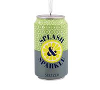 Hallmark Splash & Sparkle Seltzer - Adorno de Navidad