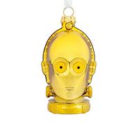 Hallmark Star Wars C-3PO Casco de cristal soplado adorno navideño (0003HCM1052)