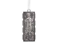 Hallmark Star Wars Han Solo in Carbonite Adorno de Navidad, Metal, Regalos para los Fans de Star Wars