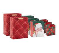 Hallmark Surtido de bolsas de regalo de Navidad