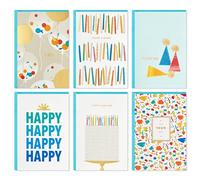 Hallmark Surtido de tarjetas de cumpleaños, 36 tarjetas con sobres (fiesta)