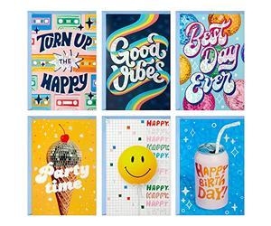 Hallmark Surtido de tarjetas de cumpleaños, vintage (36 tarjetas con sobres)