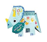 Hallmark Tarjeta 3D para el día del padre, diseño de dinosaurio triceratops