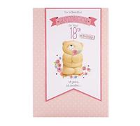 Hallmark Tarjeta de 18 cumpleaños para nieta, diseño de amigos eternos