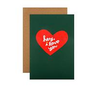 Hallmark Tarjeta de amor general - Divertido diseño de la colección Kate Smith
