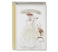 Hallmark Tarjeta de boda firma, despedida de soltera o compromiso (aquí viene la novia)