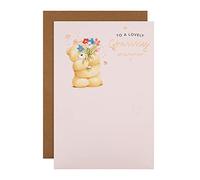Hallmark Tarjeta de cumpleaños para abuelita - Cute Forever Friends Diseño en relieve