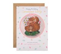 Hallmark Tarjeta de cumpleaños para esposa, diseño de compañeros de campo