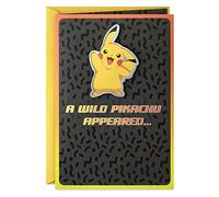 Hallmark Tarjeta de cumpleaños Pokémon (Wild Pikachu) (499RZB1387)