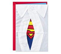 Hallmark Tarjeta de felicitación de cumpleaños para él (silueta de Superman)