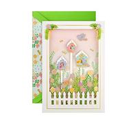 Hallmark Tarjeta de felicitación para el día de la madre, diseño 3D de casas de pájaros