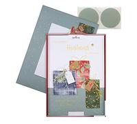 Hallmark Tarjeta de Navidad para prometida, diseño tradicional de corazón y corona